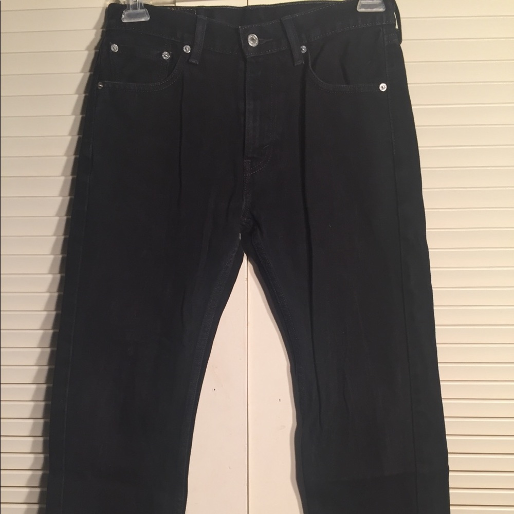 LEVIS 505 Black Jeans Men 30/30